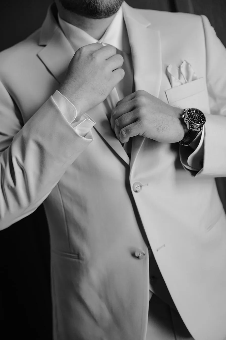 A moment from Bailey and Titus's wedding day at Gateley Hill Gardens