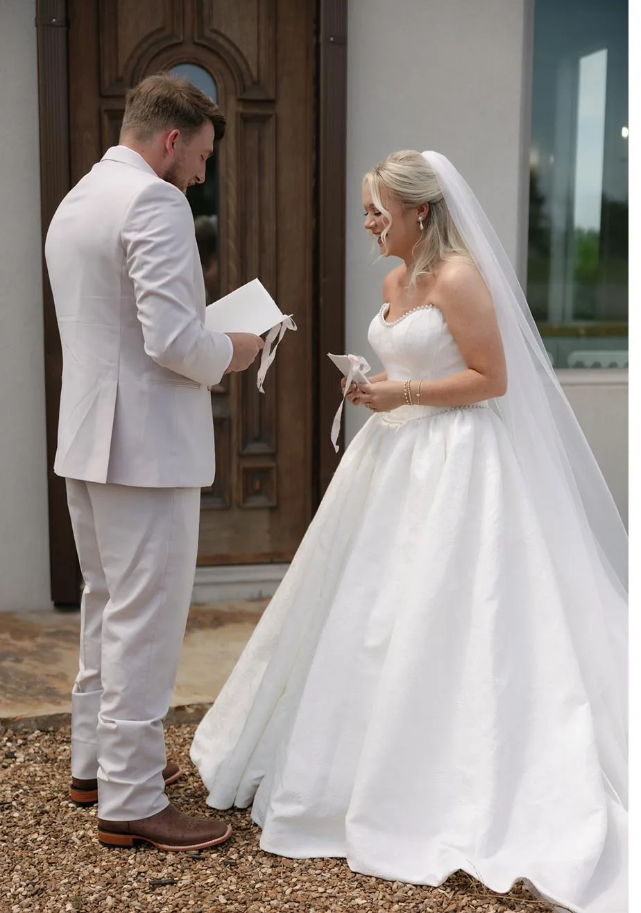 Bailey and Titus's Midimony wedding at Gateley Hill Gardens