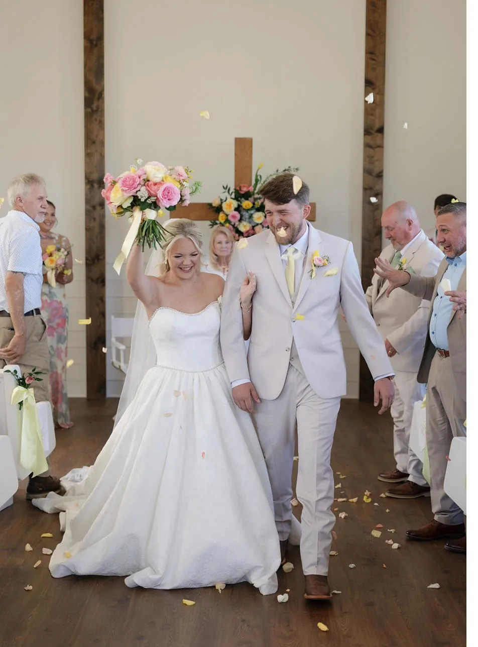 Wedding day details at Gateley Hill Gardens