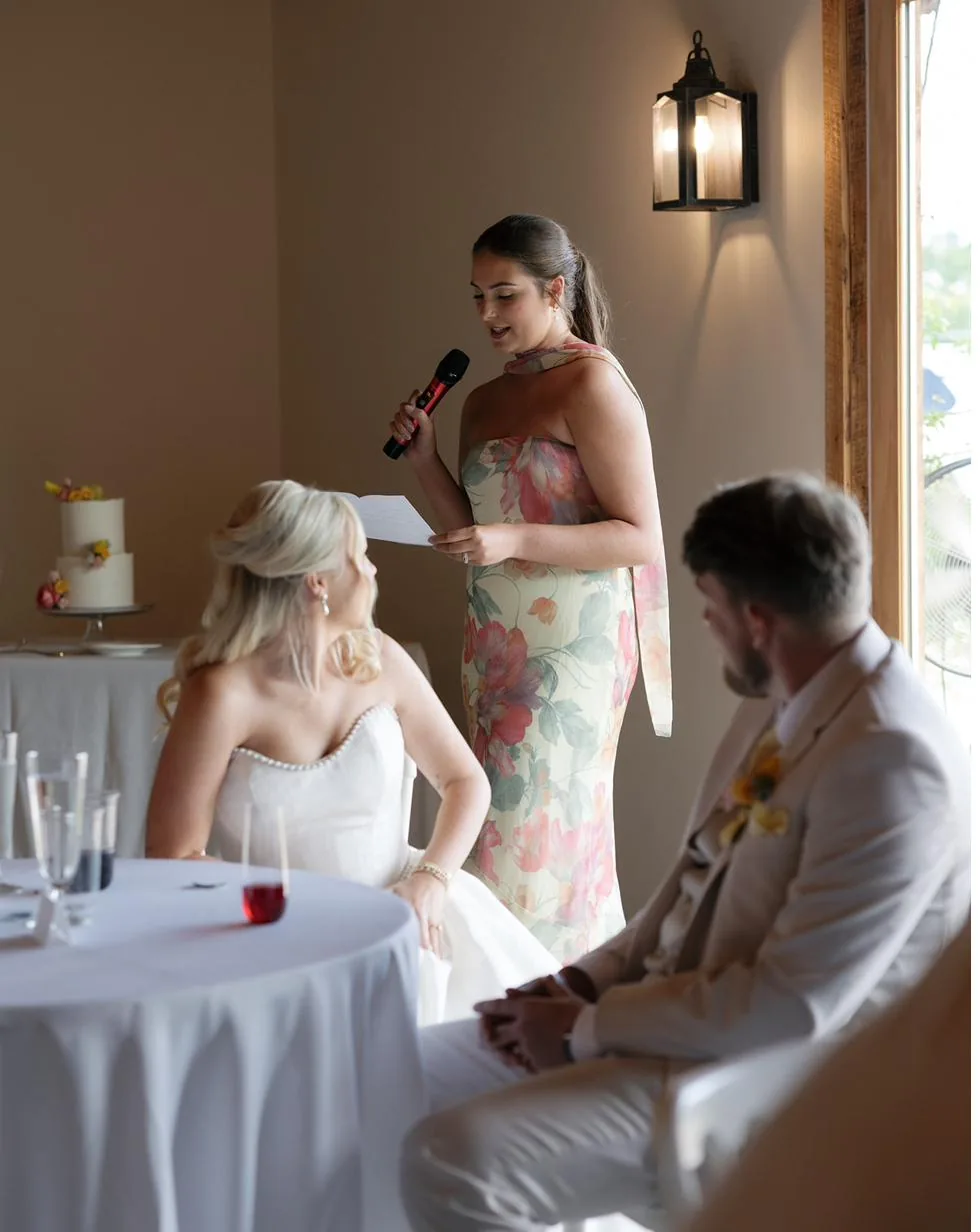 Bailey and Titus's Midimony wedding at Gateley Hill Gardens