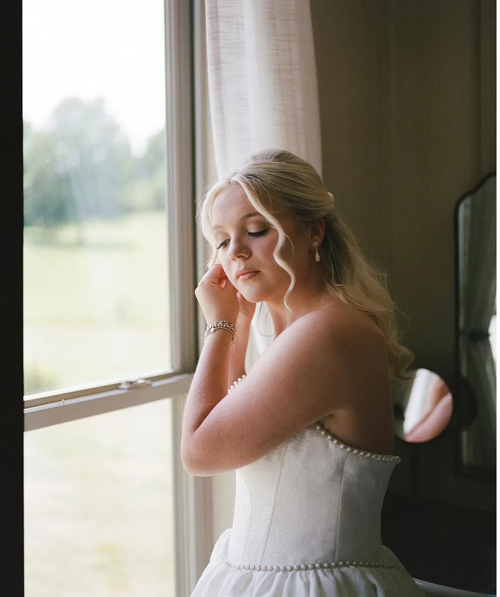Wedding day details at Gateley Hill Gardens